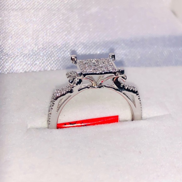 Designer REAL DIAMOND custom made ring BEST GIFT! - Picture 4 of 10